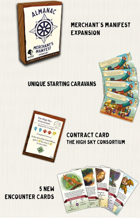 Almanac Dragon Road Merchants Manifest Expansion