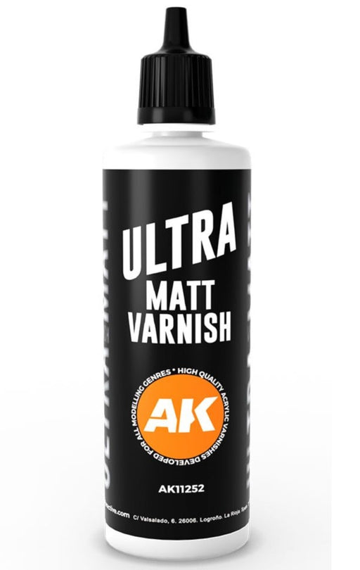 AK Interactive - 3 Gen Varnish - Ultra Matt Varnish 100ml
