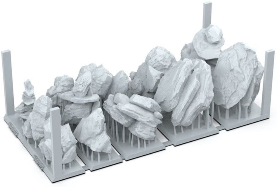 AK Interactive Basing Bits Rocks & Tors 12 Pieces