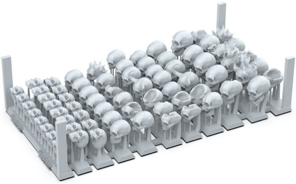 AK Interactive Basing Bits Skulls 72 Pieces