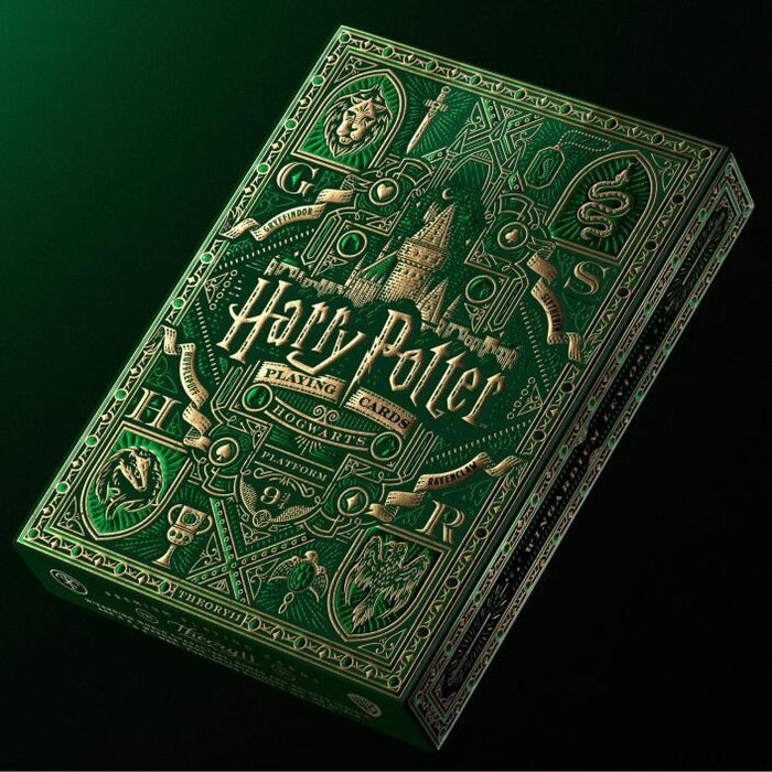 Theory 11 Harry Potter Playing Cards - Green (Slytherin)