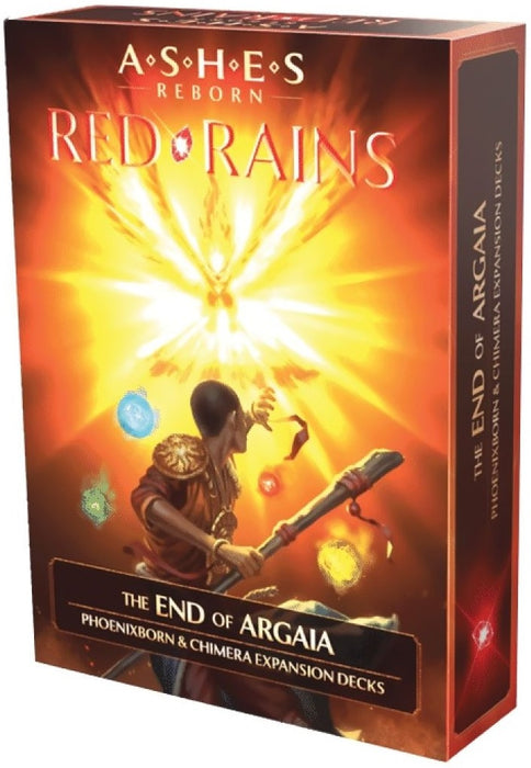 Ashes Reborn Red Rains The End of Argaia Phoenixborn and Chimera Expansion Decks