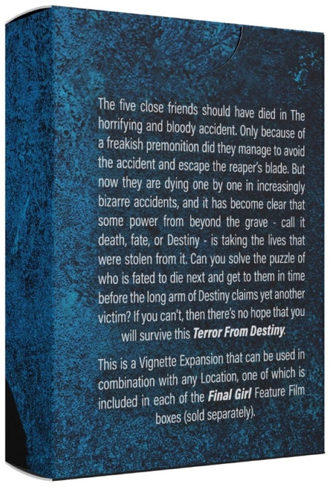 Final Girl Terror From Destiny Vignette Expansion