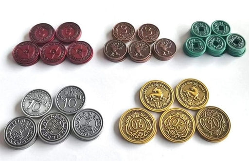 Scythe & Expeditions Metal Coins
