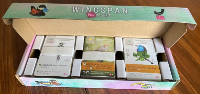 Wingspan Fan Art Cards