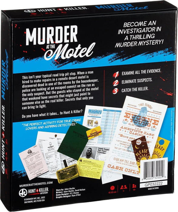 Hunt A Killer - Murder at the Motel