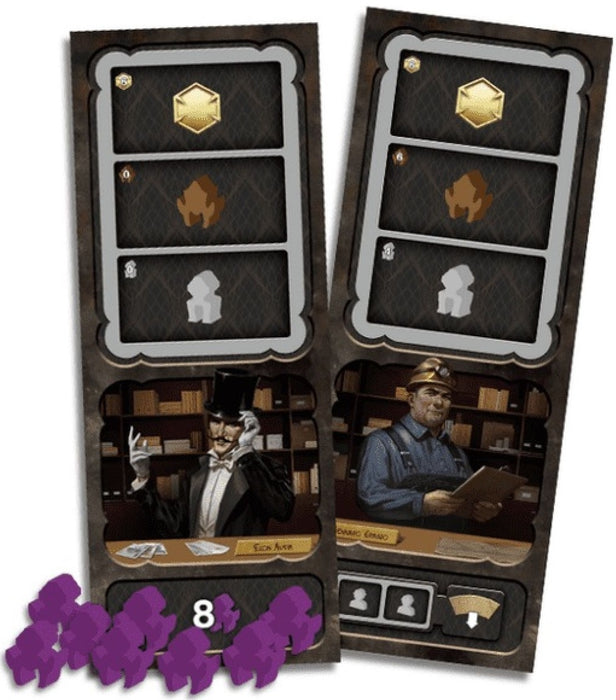 Barrage Executive Officer A + Set of 8 Purple Machineries