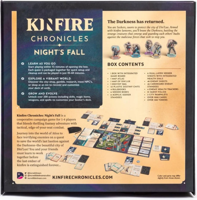 Kinfire Chronicles Night's Fall