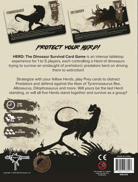 HERD The Dinosaur Survival Card Game