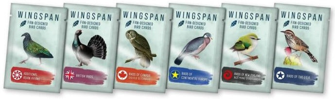 Wingspan Fan Designed Pack Retailer Display Set 1