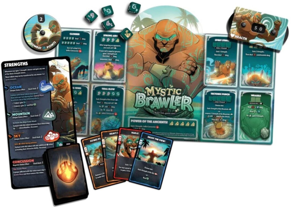 Dice Throne Hero Pack Mystic Brawler