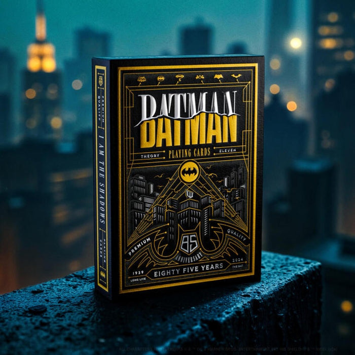 Theory11 Deluxe Batman 85th Anniversary Playing Cards (SPECIAL EDITION)