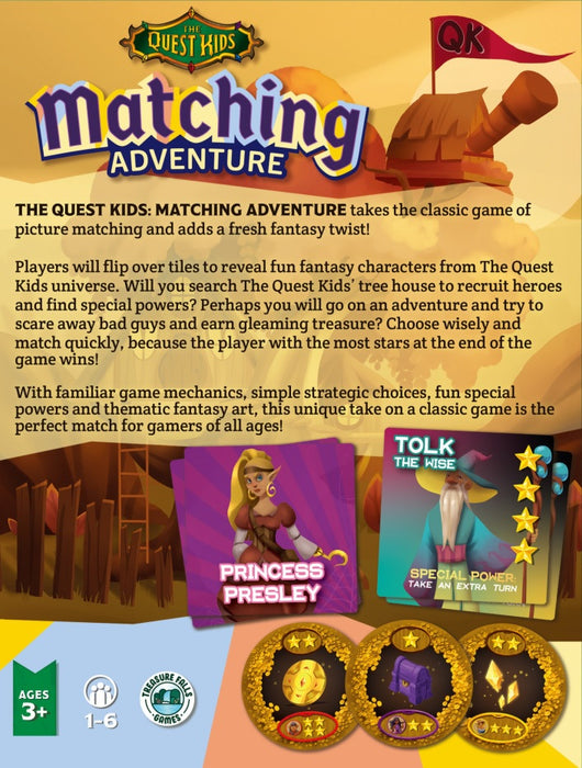 The Quest Kids Matching Adventure