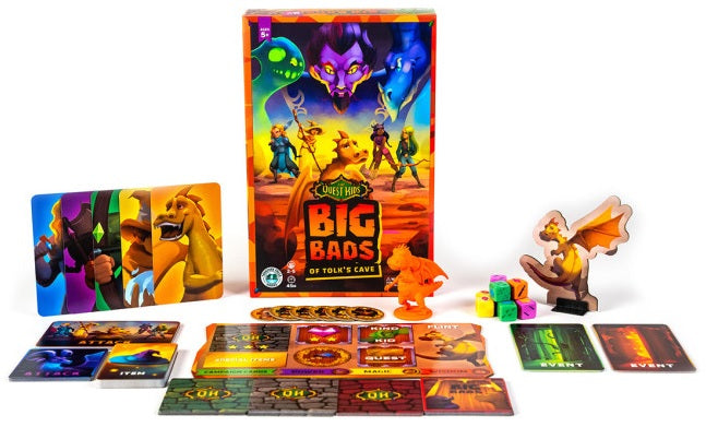 The Quest Kids Big Bads of Tolk's Cave Expansion