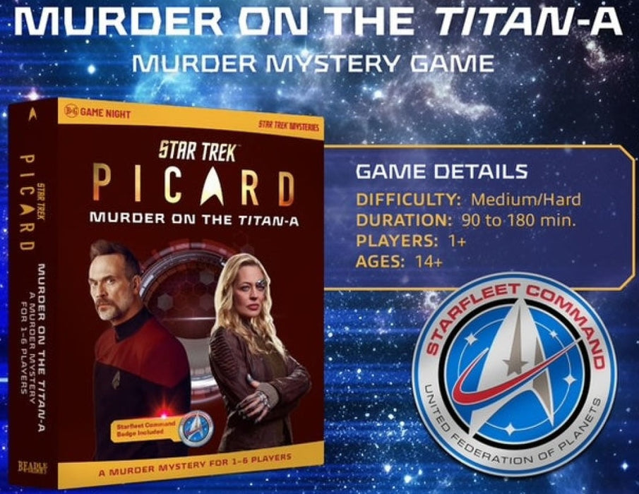 Beadle & Grimm's Star Trek: Picard Murder on the Titan - A Mystery Game