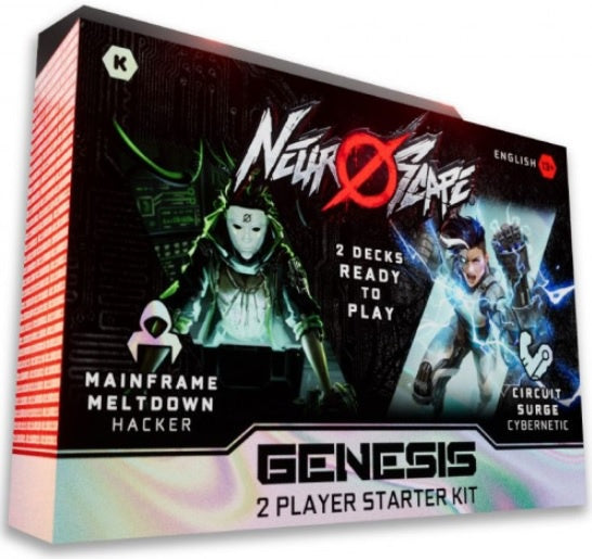 Neuroscape TCG Genesis 2-Player Starter Kit Hacker/Cybernetic