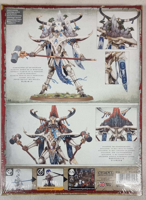 Age of Sigmar Lumineth Realm-lords Avalenor the Stoneheart King 87-56