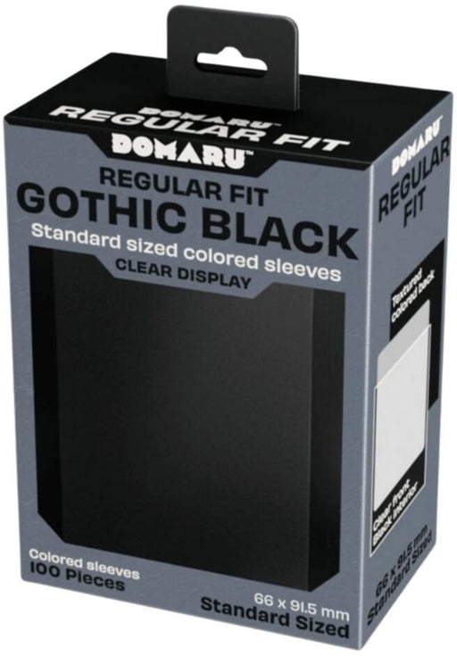 Gatherers Tavern Domaru Sleeves Regular Fit Gothic Black