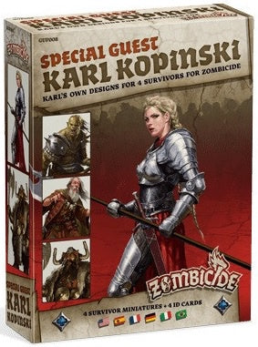 Zombicide Black Plague Special Guest Box Karl Kopinski