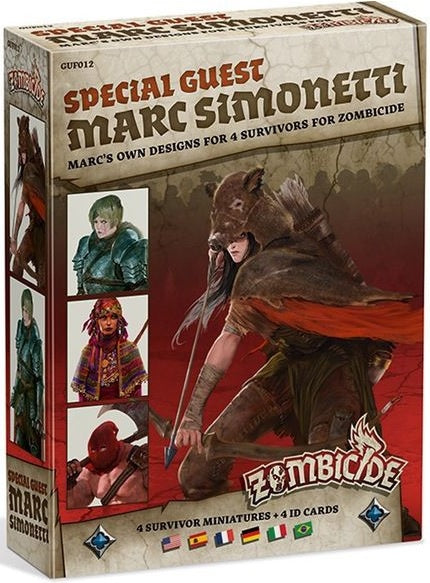 Zombicide Black Plague Special Guest Box Marc Simonetti