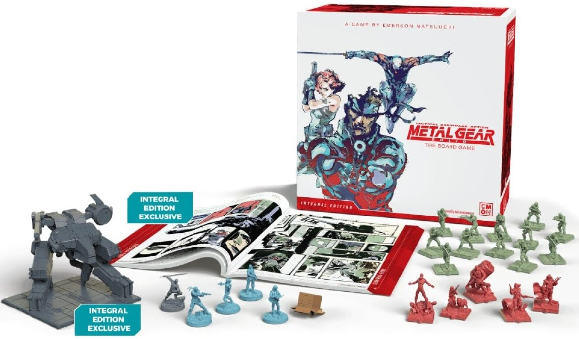 Metal Gear Solid The Board Game Integral Edition