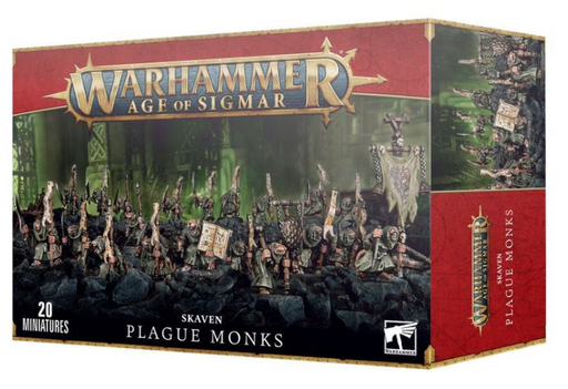 Warhammer Skaven Plague Monks 90-12