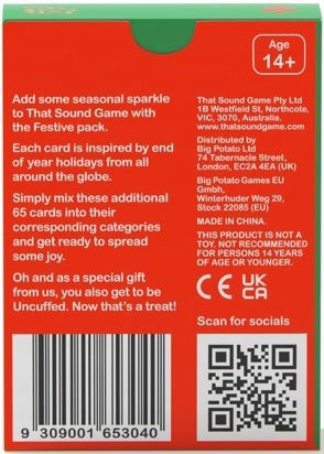 That Sound Game Expansion Festive Pack