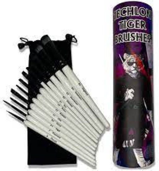 Brushes Techlon Tiger Drybrush Set