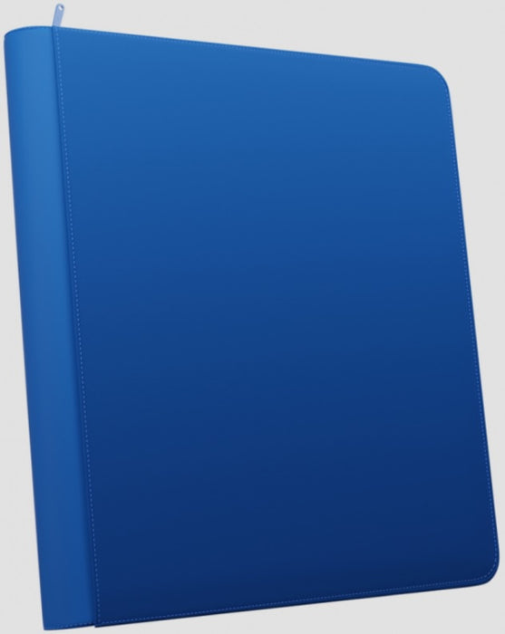 Palms Off Gaming STEALTH 12 Pocket SIDE LOADER Zip Trading Card Binder BLUE