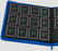 Palms Off Gaming STEALTH 12 Pocket SIDE LOADER Zip Trading Card Binder BLUE