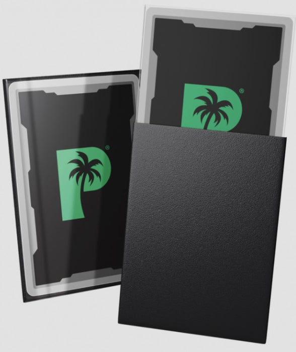 Palms Off Gaming - BLACKout Deck Sleeves - Standard - 100pc - BLACK