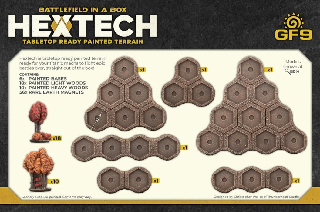 Hextech Terrain Light & Heavy Woods