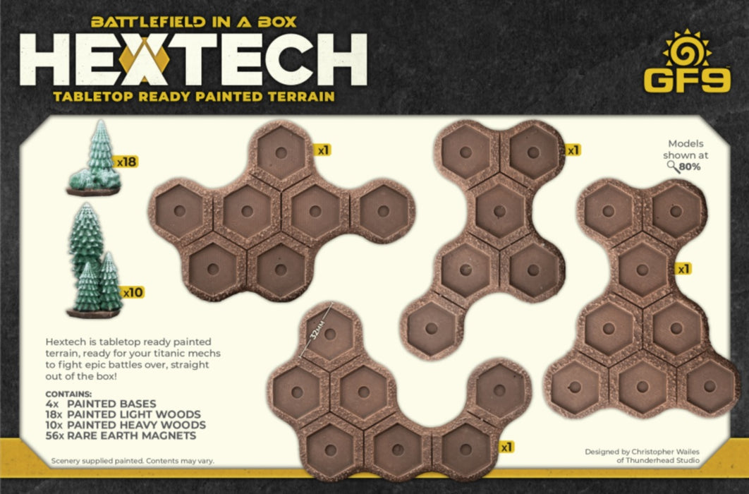 Hextech Terrain Light & Heavy Pine Woods Winter