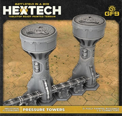 Hextech Terrain: Industrial Fluidworks Pressure Tower
