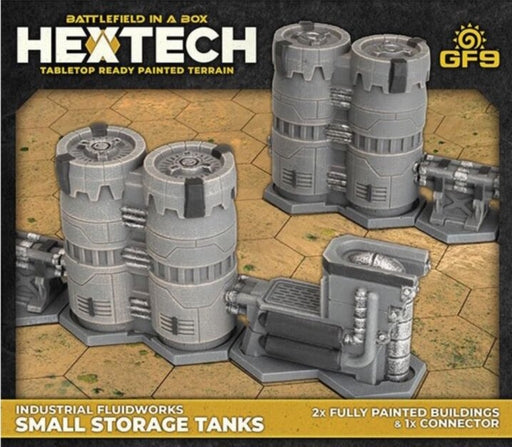 Hextech Terrain: Industrial Fluidworks Small Storage Tanks