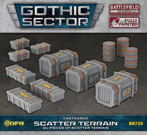 Battlefield in a Box Gothic Sector Castograd Scatter Terrain