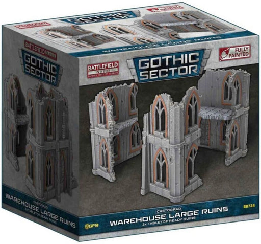 Battlefield in a Box: Gothic Sector – Castograd Warehouse Big Ruins