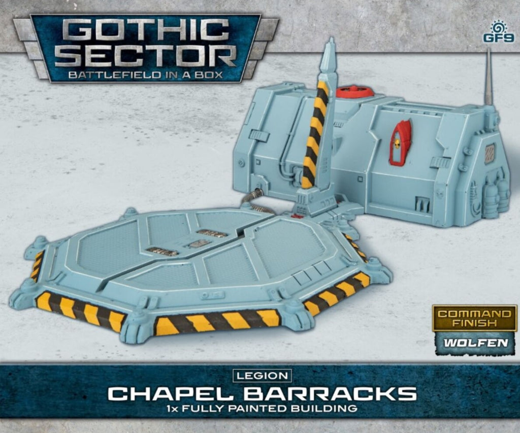 Battlefield in a Box Gothic Sector Legion Chapel Barracks Alternate Pa