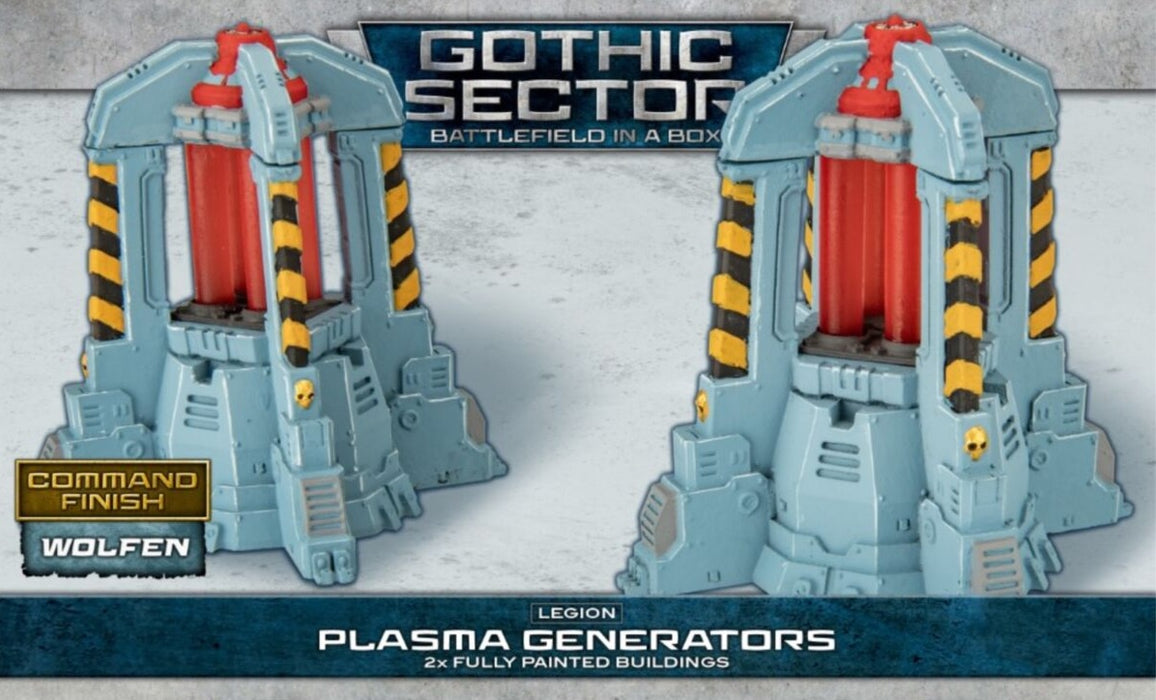 Battlefield in a Box Gothic Sector Legion Plasma Generators Alternate Paint Scheme