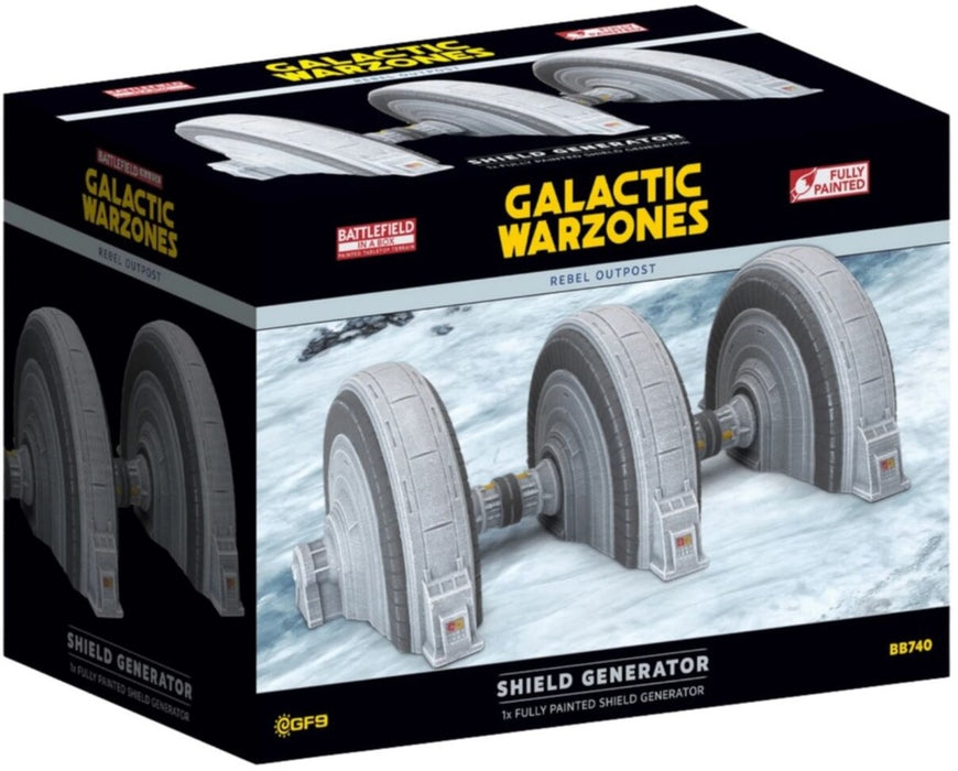 Battlefield in a Box Galactic Warzones Rebel Outpost Shield Generator
