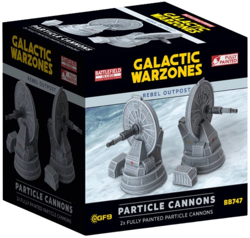 Battlefield in a Box Galactic Warzones Rebel Outpost Particle Cannons