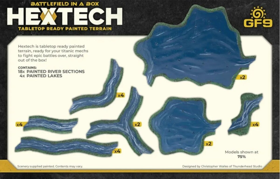 Hextech Terrain Grasslands Rivers and Lakes