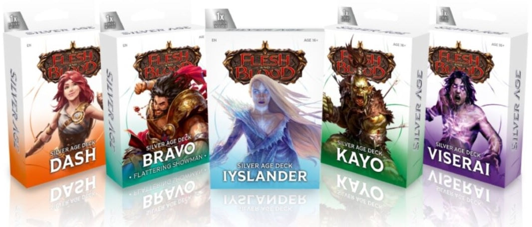 Flesh and Blood Silver Age Chapter 1 Decks (Set of 5)
