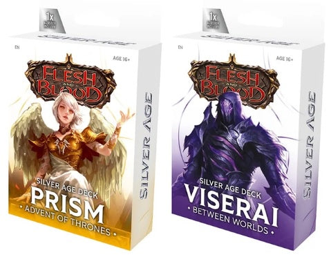 Flesh and Blood Usurp the Shadow Throne Silver Age Deck Prism and Viserai Set of 2
