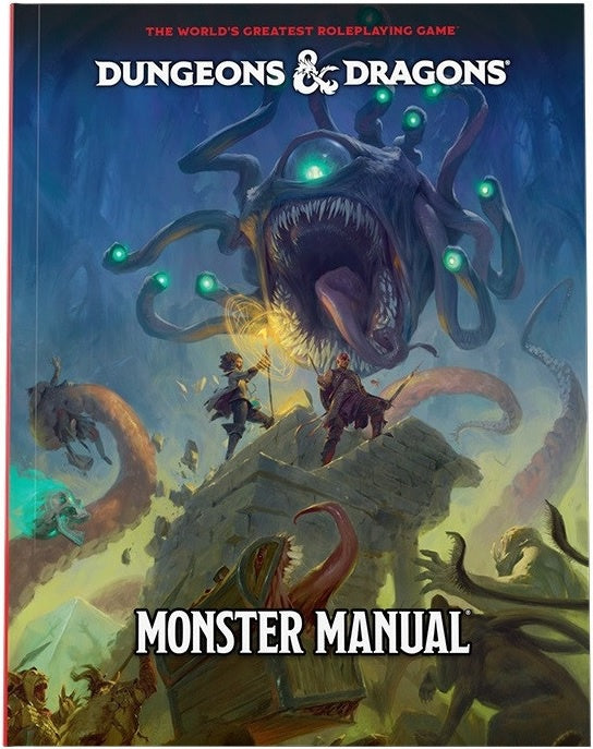 D&D Dungeons & Dragons Monster Manual Hardcover 2025 Pre Order