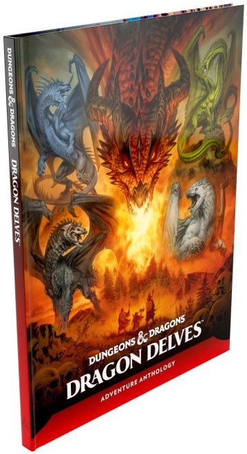 D&D Dungeons & Dragons Dragon Delves an Adventure Anthology Hardcover