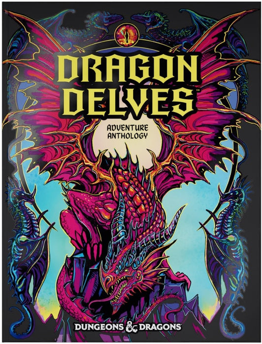 D&D Dungeons & Dragons Dragon Delves an Adventure Anthology Hardcover Alternative Cover