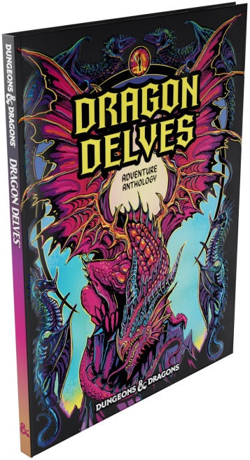 D&D Dungeons & Dragons Dragon Delves an Adventure Anthology Hardcover Alternative Cover