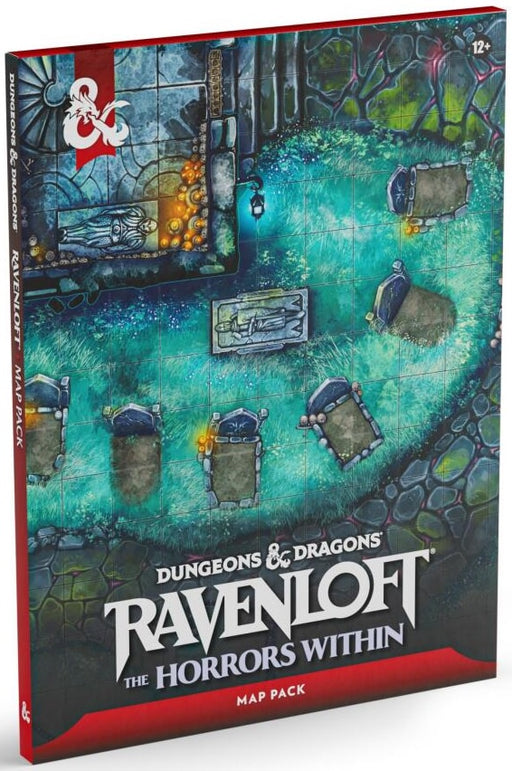 D&D Dungeons & Dragons Ravenloft the Horrors Within Map Pack Pre Order
