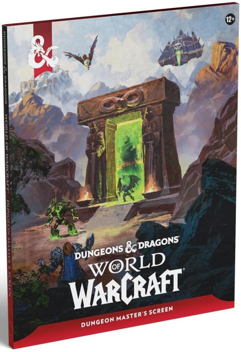 D&D Dungeons & Dragons World of Warcraft Dungeons Masters Screen